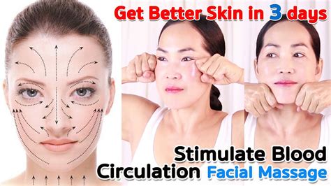 how to increase circulation in face