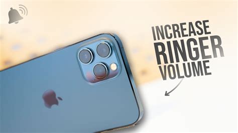 how to increase my ringer volume