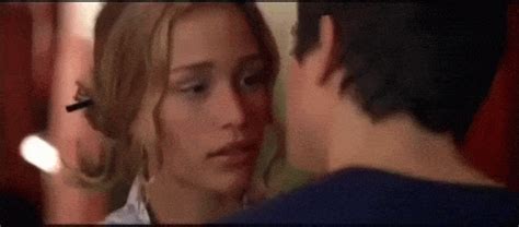 how to initiate kissing gif funny face