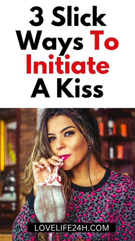 how to initiate kissing women images