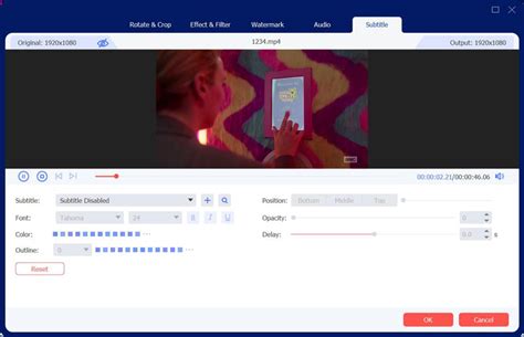 how to input subtitle in video
