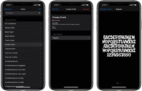 how to instal fonts on iphone