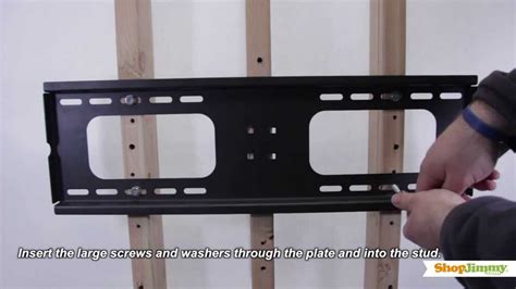 how to install an lcd tv