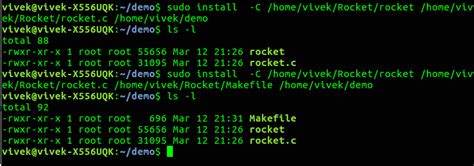 how to install in linux command line