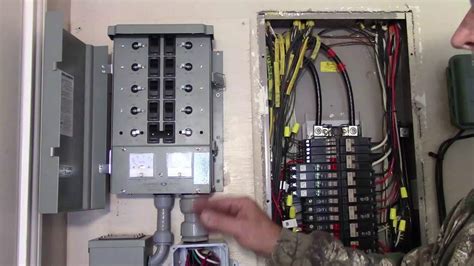 how to install manual transfer switch