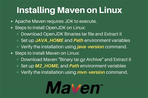 how to install maven in linux