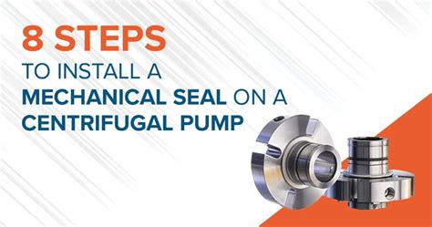 how to install mechanical seal in pump