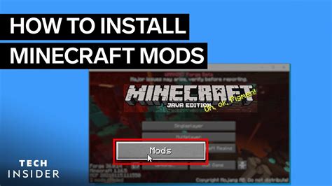 how to install mod on minecraft pc