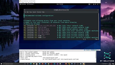 how to install proxy server in linux