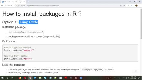 how to install psych package in r