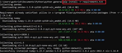 how to install python packages in windows