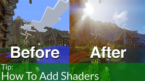how to install shaders into minecraft