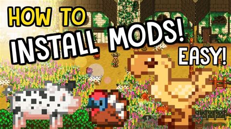 how to install stardew valley mods steam