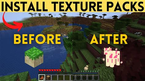 how to install texture pack minecraft java