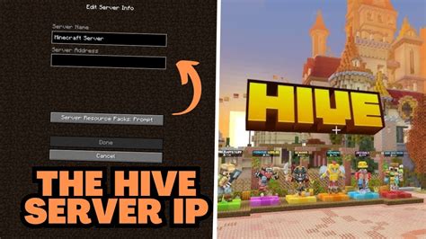 how to join the hive minecraft server