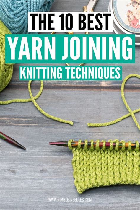 how to join wool in knitting
