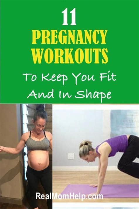 how to keep in shape during pregnancy