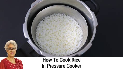 how to keep rice in pressure cooker
