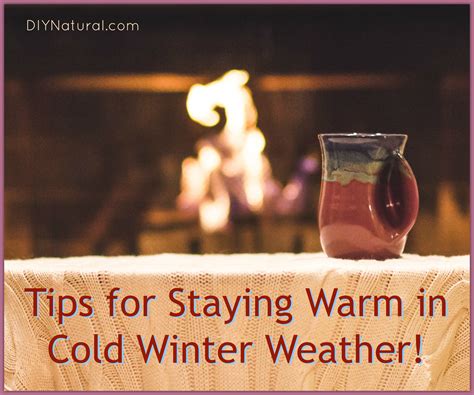 how to keep warm in cold weather