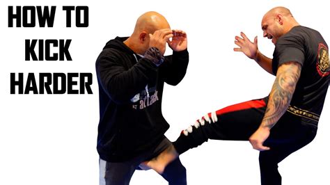 how to kick harder mma fights