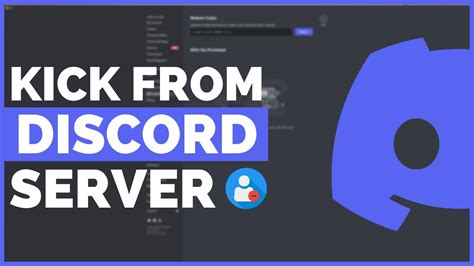 how to kick someone on discord server without