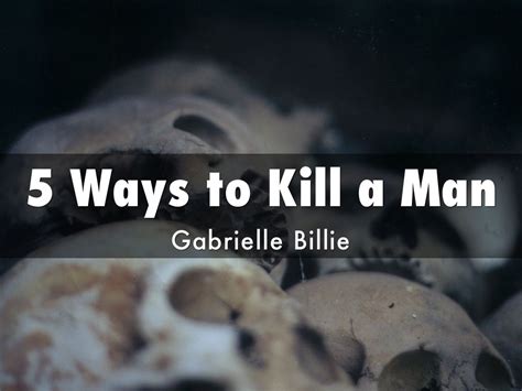 how to kill a man wikihow full