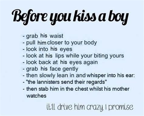how to kiss a boy meme