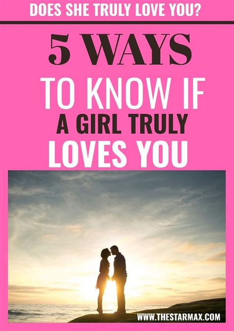 how to know a girl truly loves you