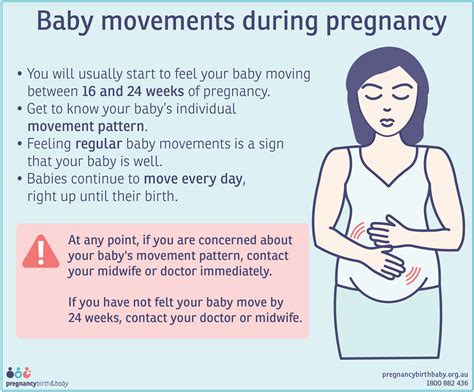 how to know baby movements during pregnancy test