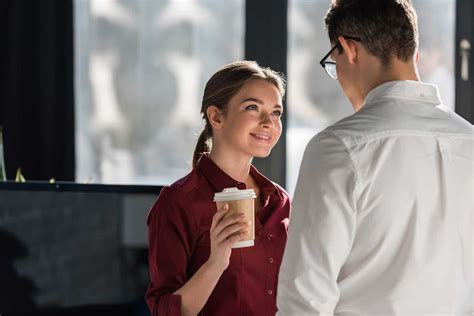 how to know if a coworker is in love with you