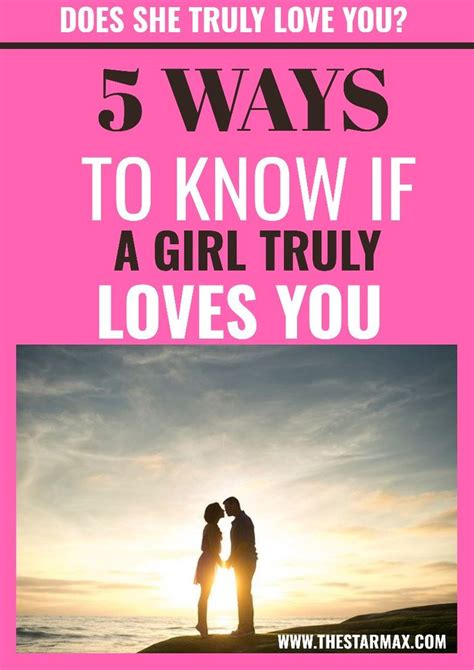 how to know if a girl loves you