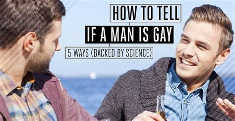 how to know if a guy is gay