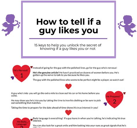 how to know if he likes you online