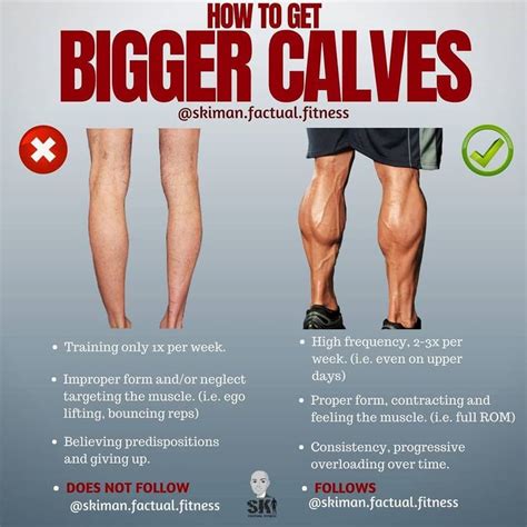 how to know if you have small calves