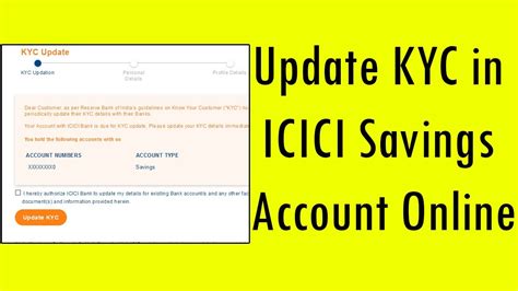 how to know kyc status in icici bank