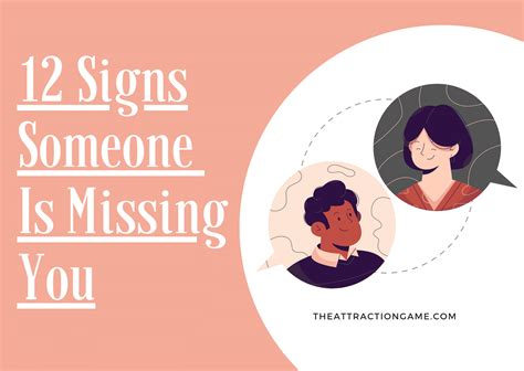 how to know someone is missing you