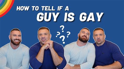 how to know that someone is gay