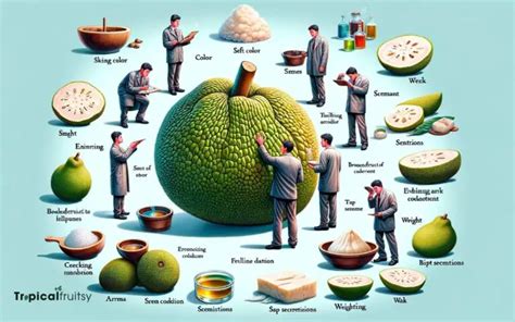 how to know when breadfruit is ripe