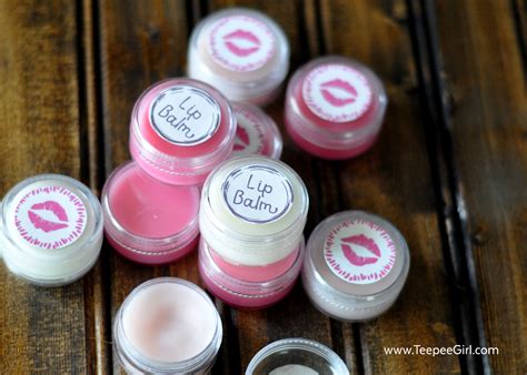 how to label homemade lip balm products