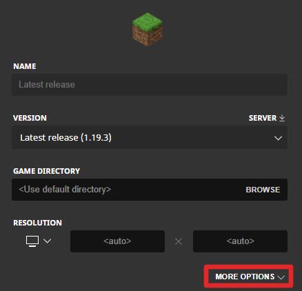 how to launch minecraft with more ram