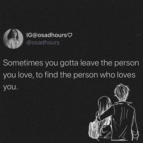 how to leave a person you love alone