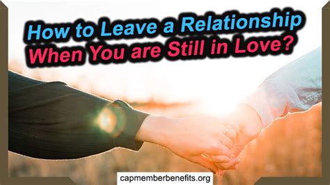 how to leave a relationship emotionally