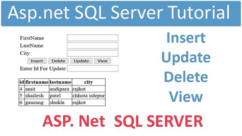 how to link database in asp net