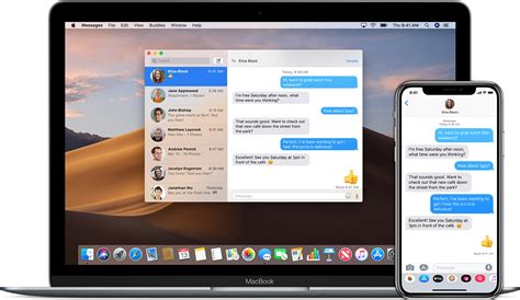 how to link iphone messages to macbook