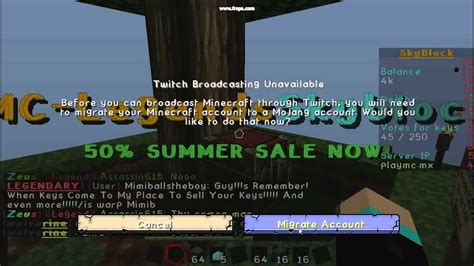 how to link twitch to minecraft