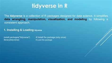 how to load tidyverse in r