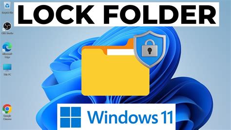 how to lock a folder in windows