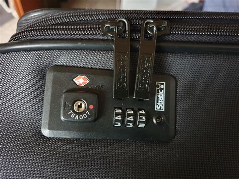 how to lock a suitcase with numbers
