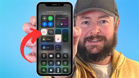 how to lock iphone in portrait mode