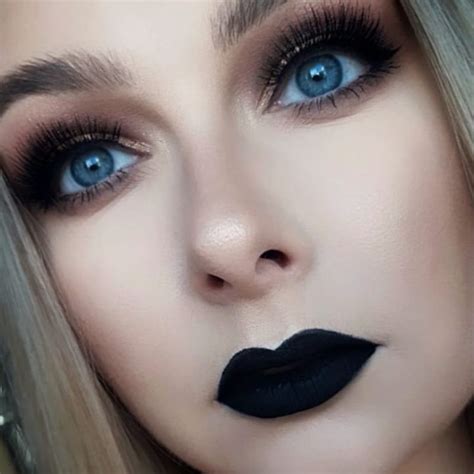 how to look <b>how to look good in black lipstick hair</b> in black lipstick hair